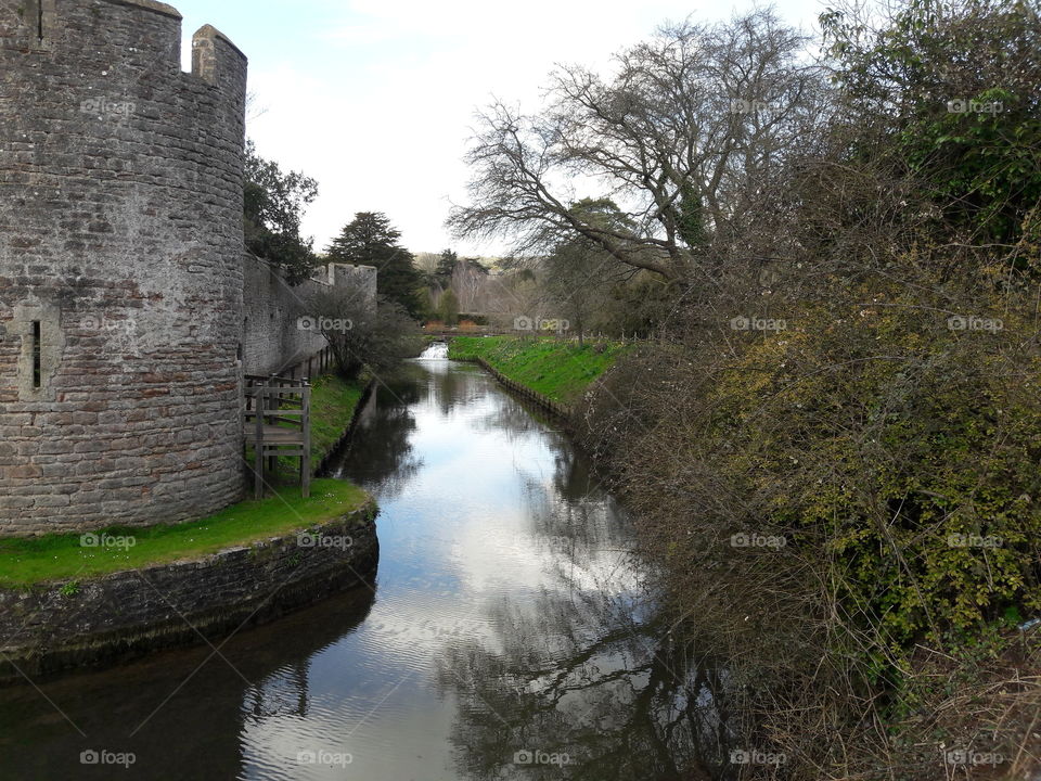 Wells on a spring day