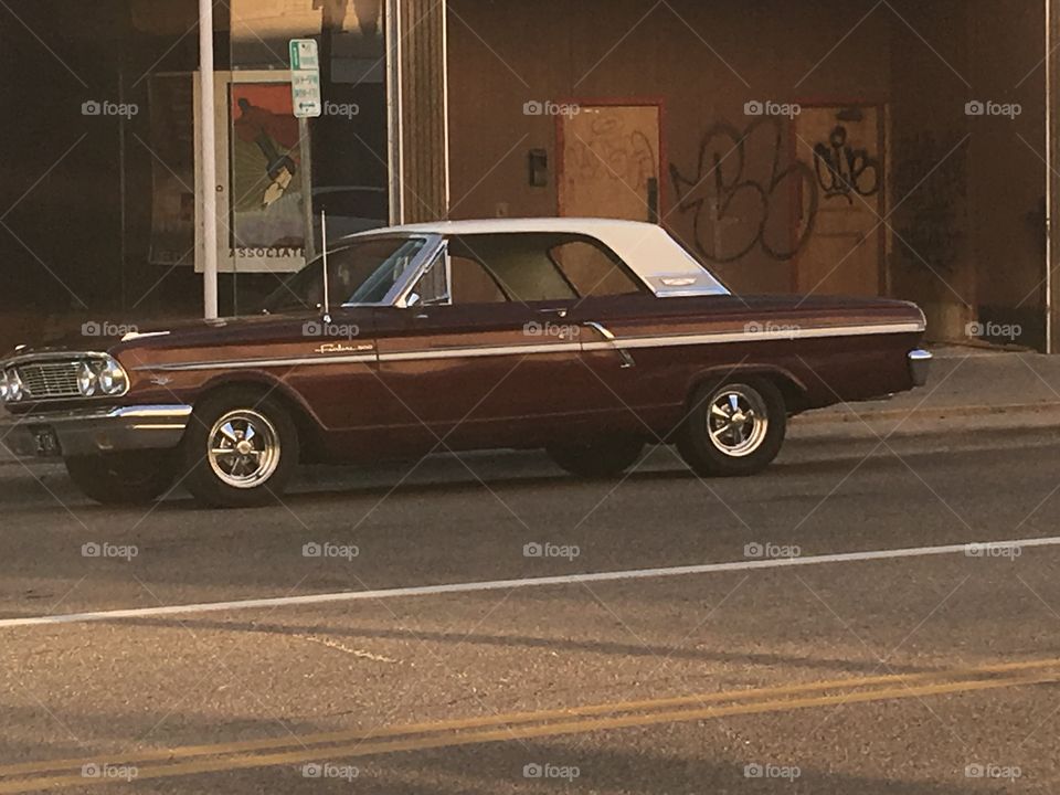 This car was parked outside of a building that I was doing alot of work on, I didn't get a chance to get the specs but was impressed with the color
