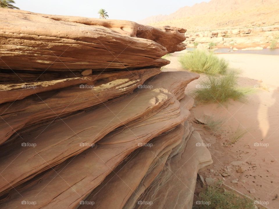 Stacked stones and rocks