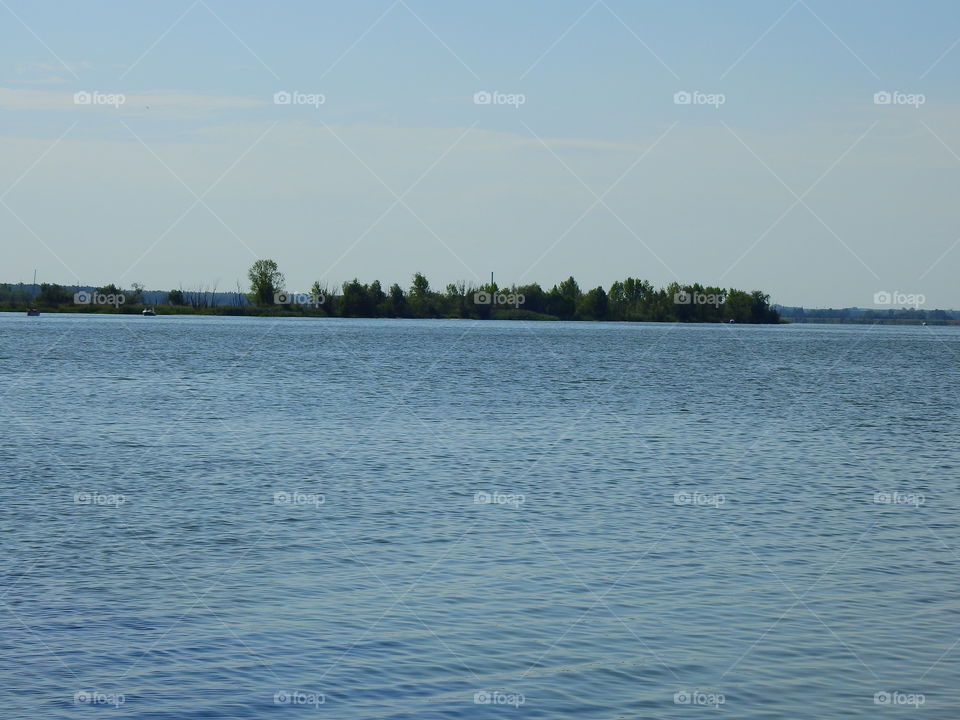 Big Lake in Turawa. Poland