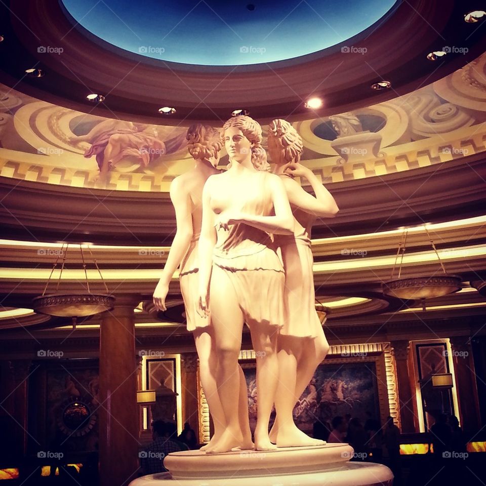 Caesars Palace statues