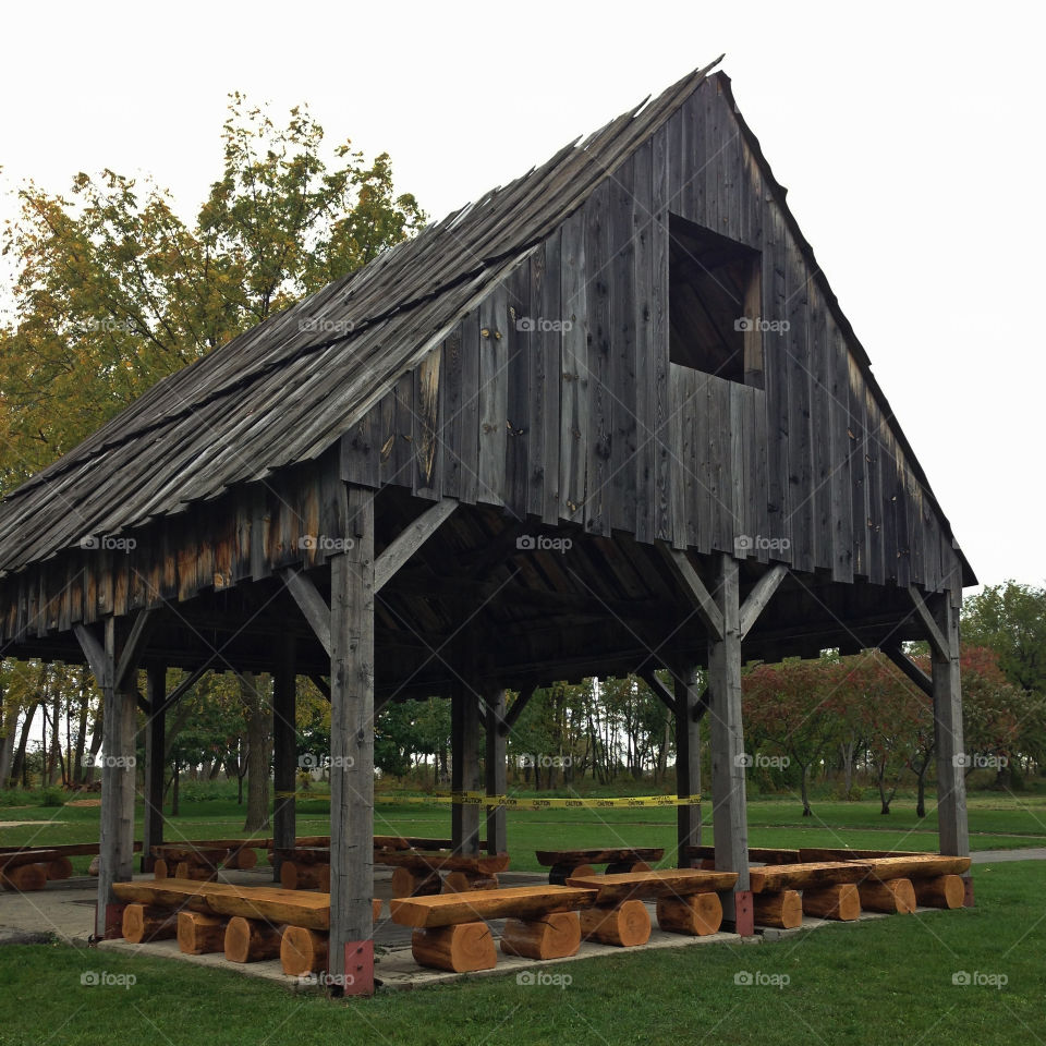 River Raisin Battleground, Monroe, Michigan. War of 1812