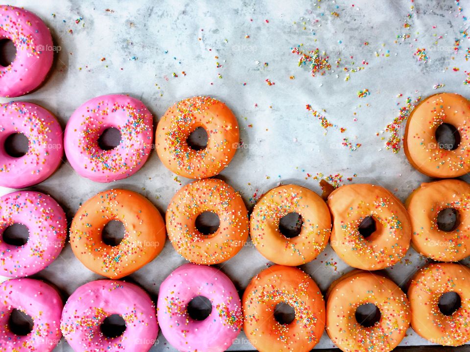 Food, Desktop, Sweet, No Person, Doughnut