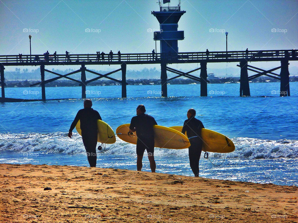 beach ocean sky sports by analia