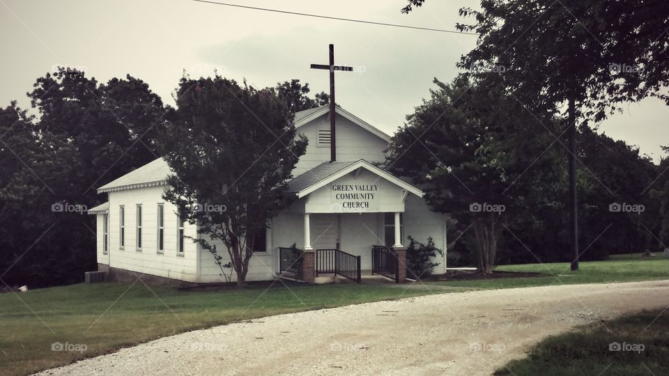 old church. little church building in north Texas