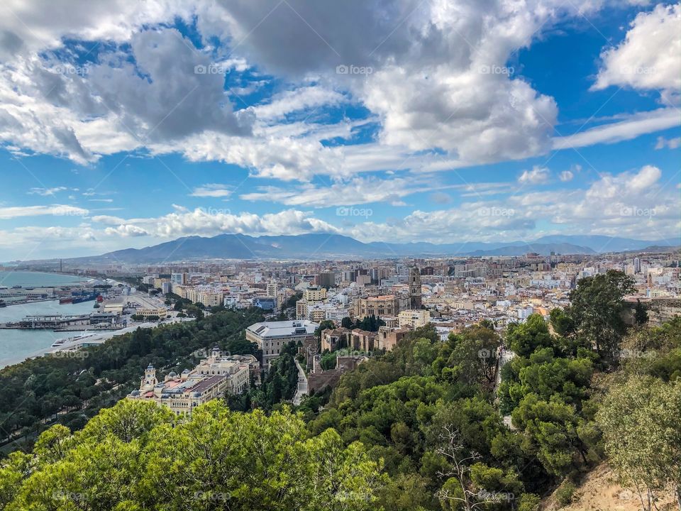 View of Malaga 