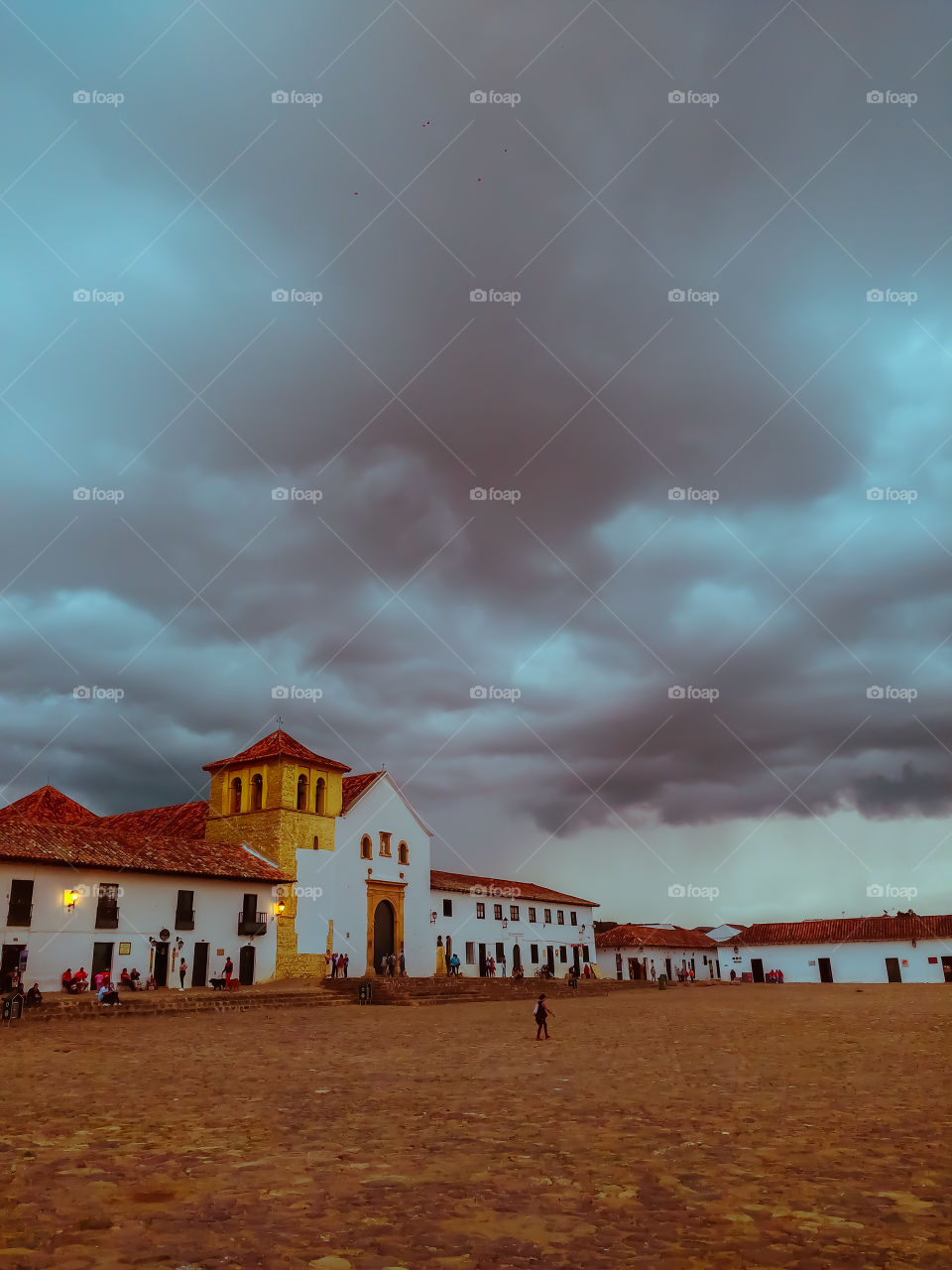 Villa de Leyva Colombia in winter