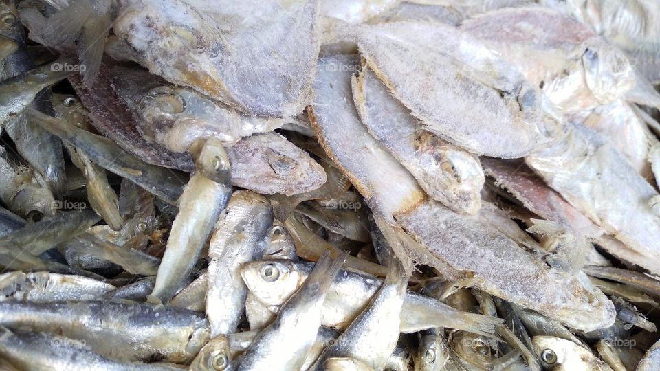 Salted fish that is ready to be cooked