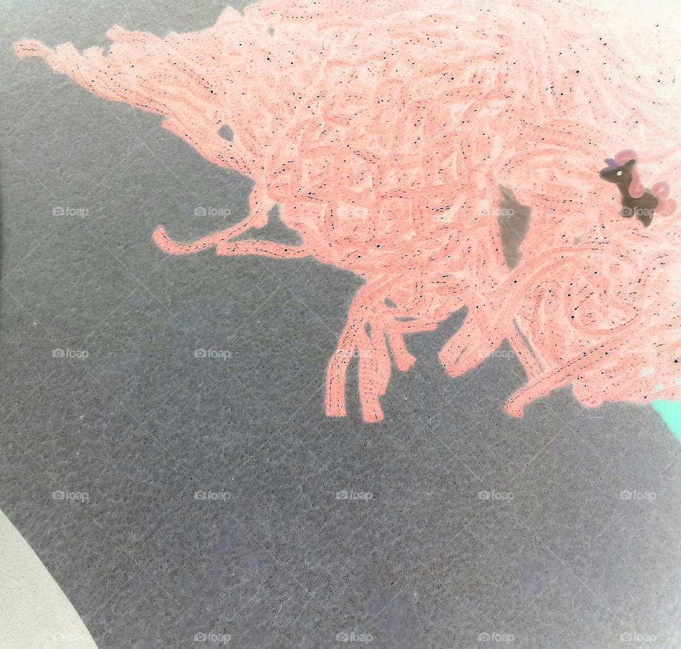 Strangely patterned fabrics