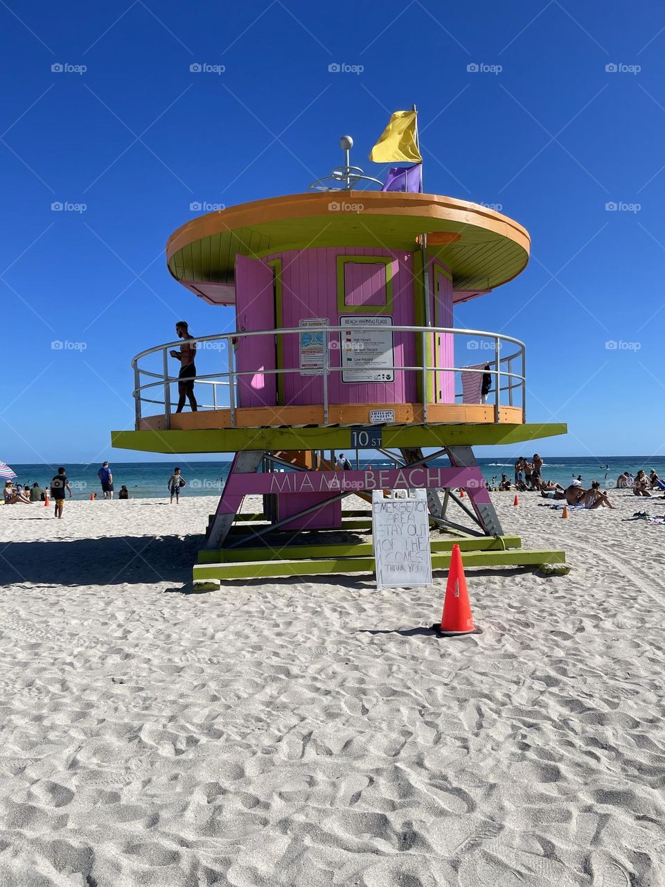 Miami Beach Lifeguard Tower