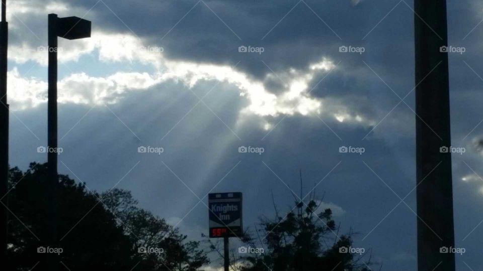 Sky, No Person, Outdoors, Storm, Weather