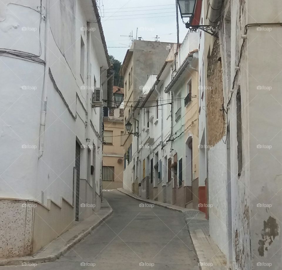 Street in Oliva.