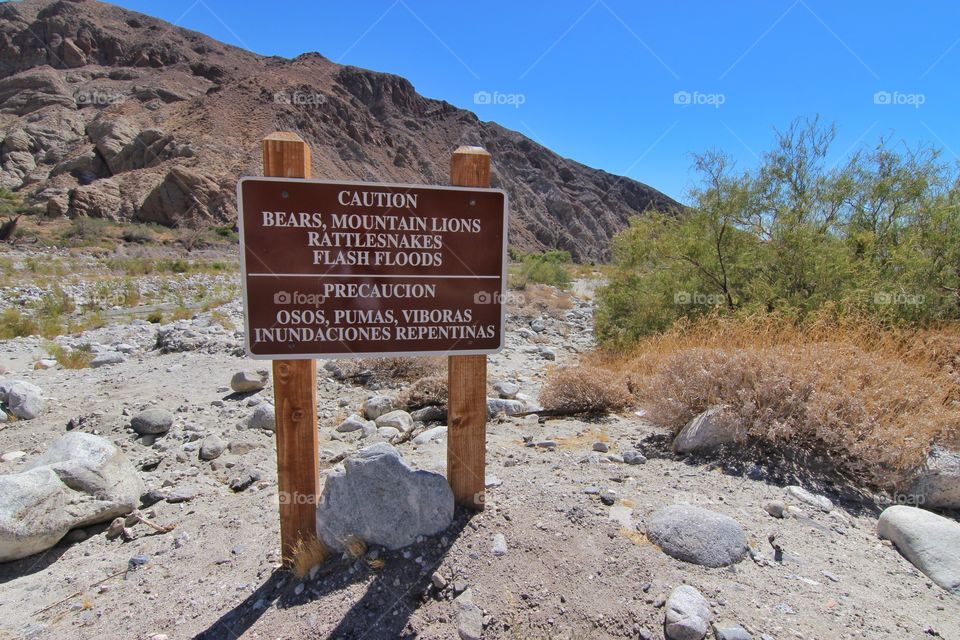 Pacific crest trail sign