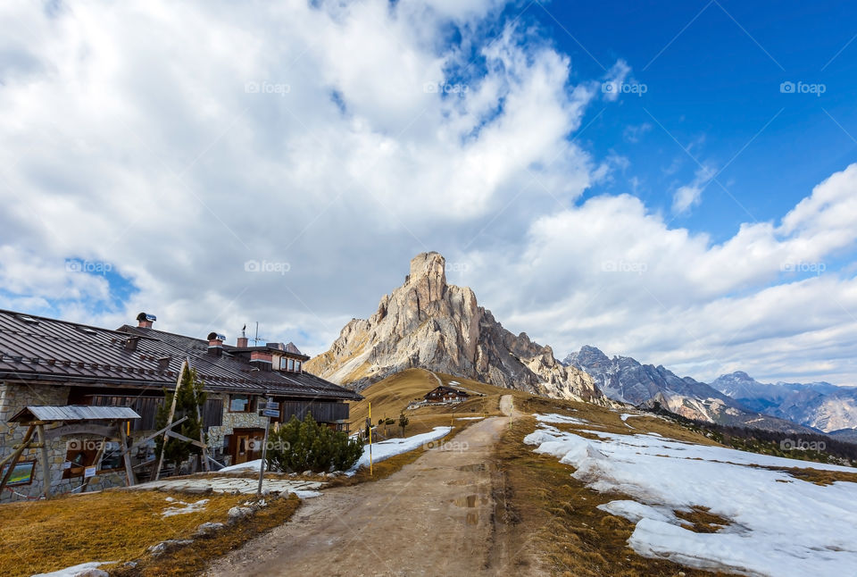 No Person, Travel, Snow, Sky, Mountain