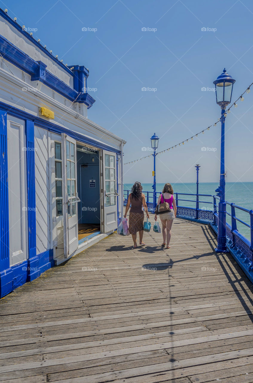 Eastbourne. Seaside resort