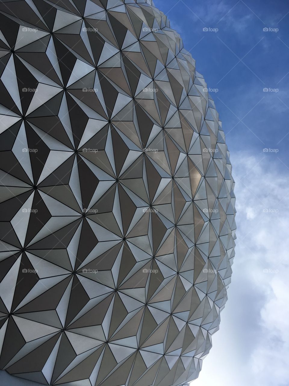 Epcot Ball at Disney World in Orlando, Florida