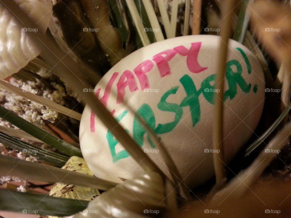 happy easter. easter