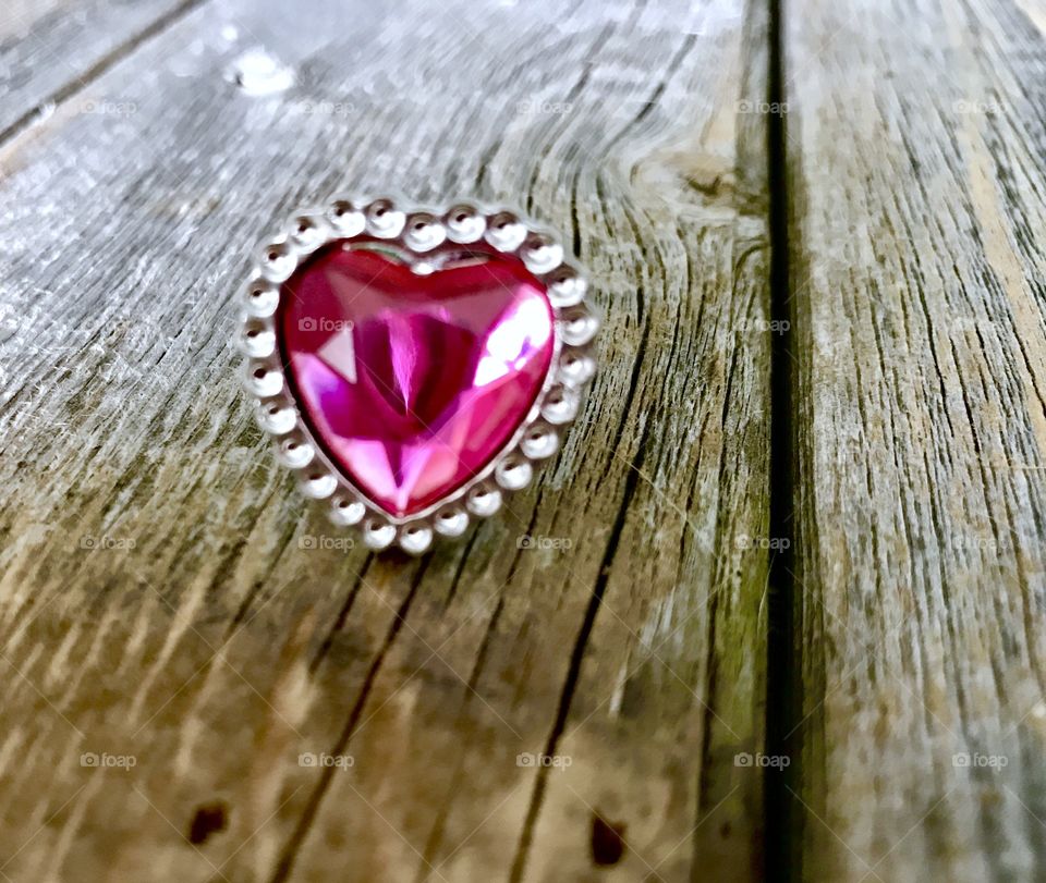 Close-up of a pink Ring