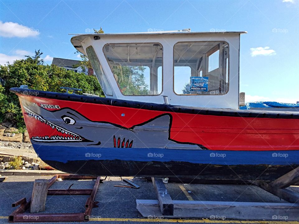 Fishing Boat-The Pride of Perkin's Cove, Maine USA