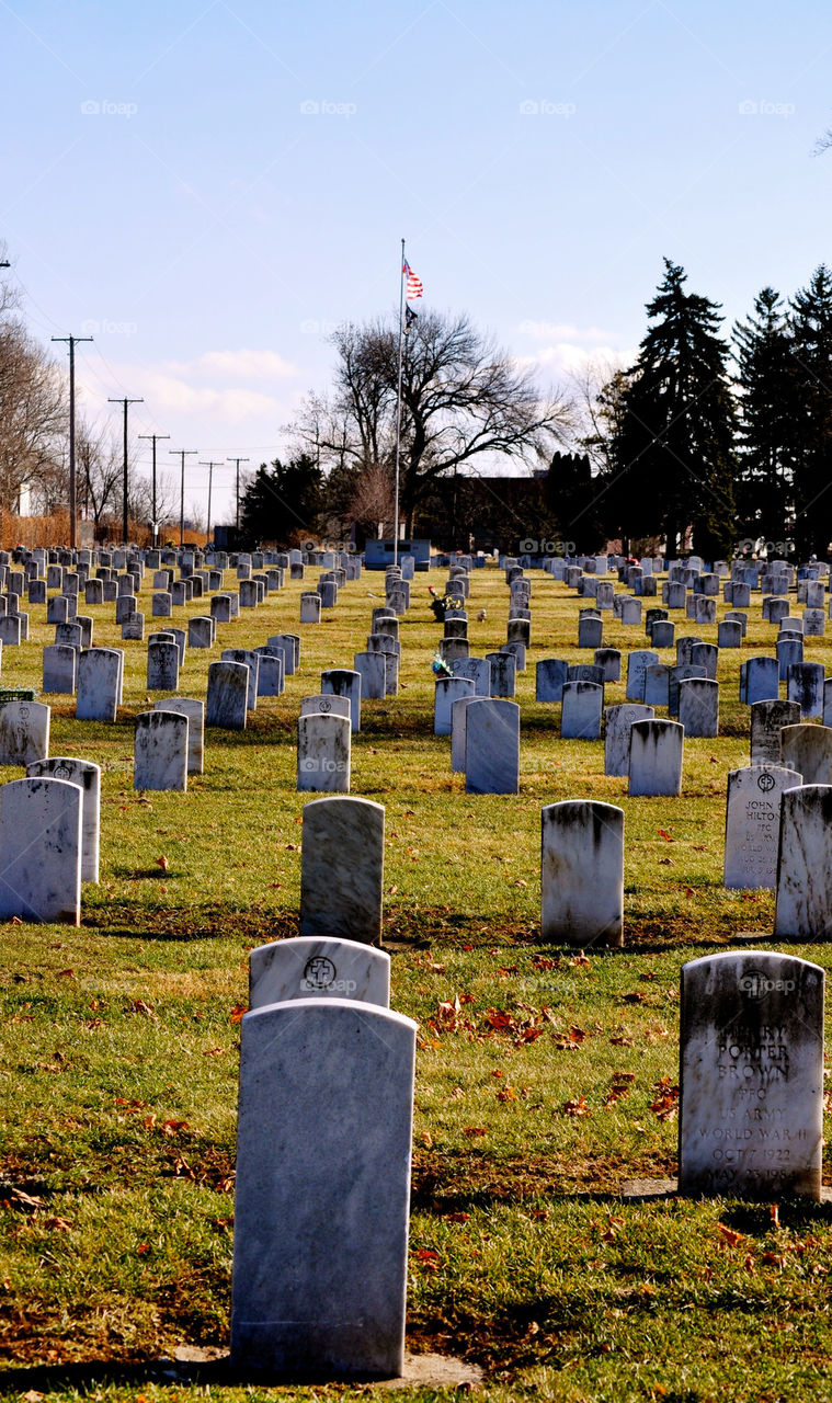 military cemetery muncie indiana outdoors by refocusphoto