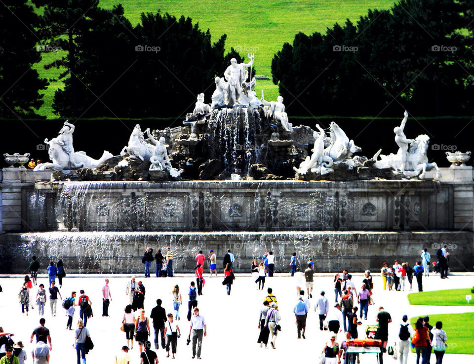NEPTUNE FOUNTAIN, VIENNA