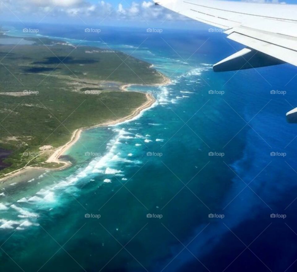 Dominican from plane View