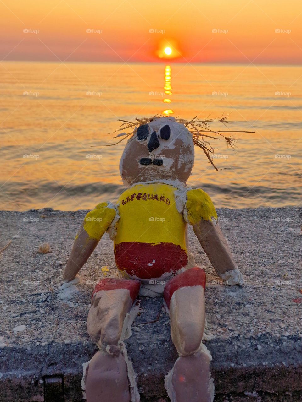 yellow stone lifeguard toy