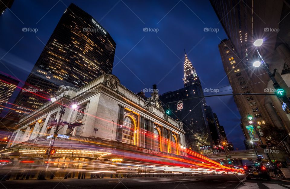 Rush hour Grand Central Station 