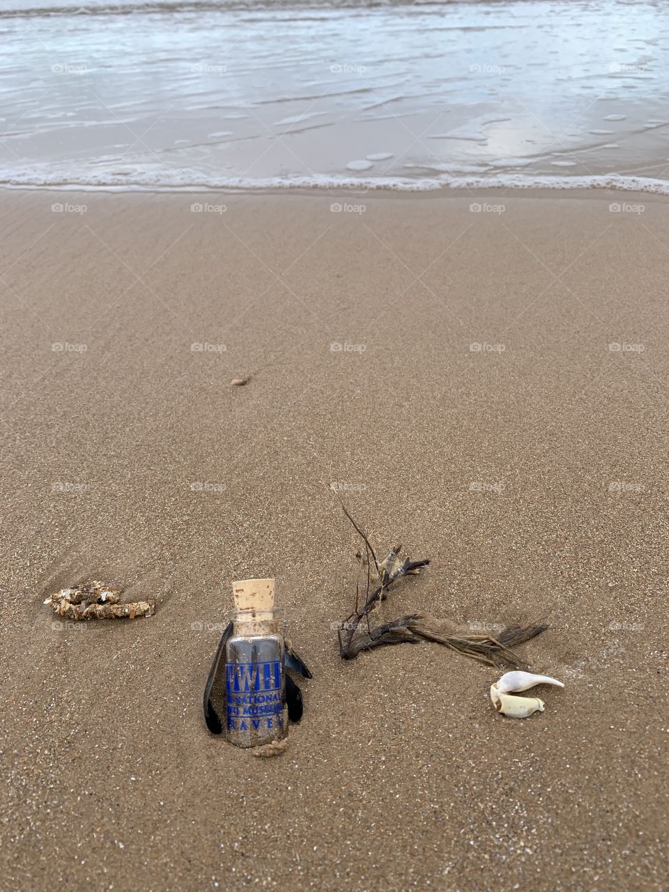 A BOTTLE OF MEMORIES WASHED ASHORE BY THE OCEAN