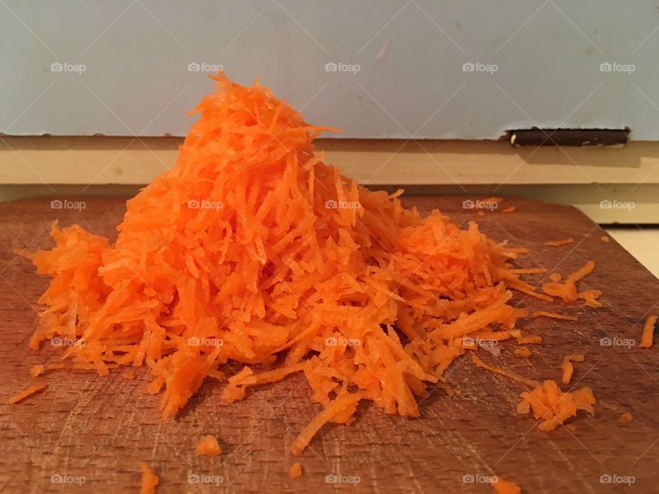 Carrots slices 