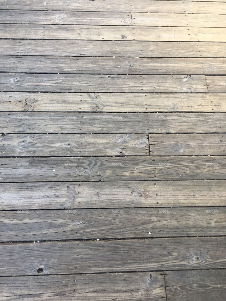 Wood deck 