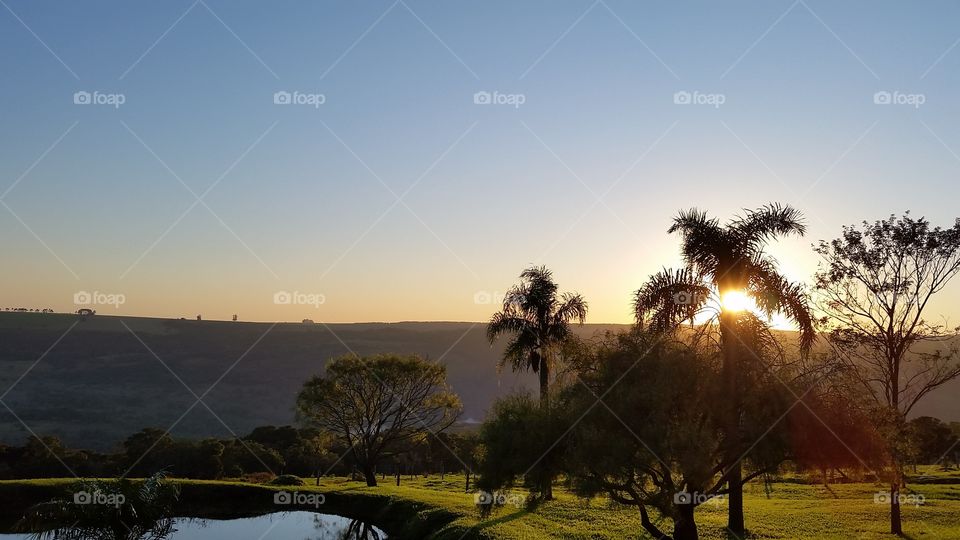 Sunset 🌅, Guartelá, PR, Brazil