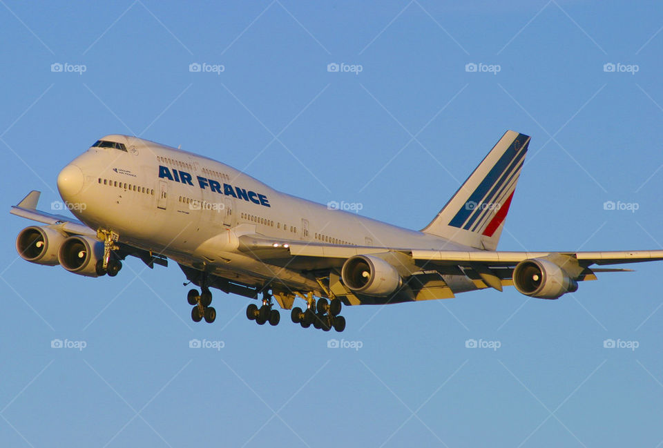 AIR FRANCE B747-400 AF LAX LOS ANGELES CALIFORIA