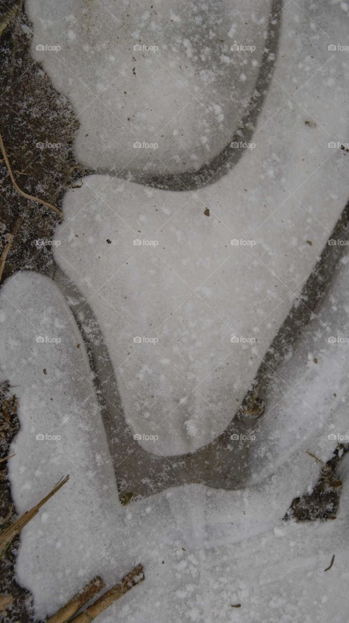 узорчатый лёд