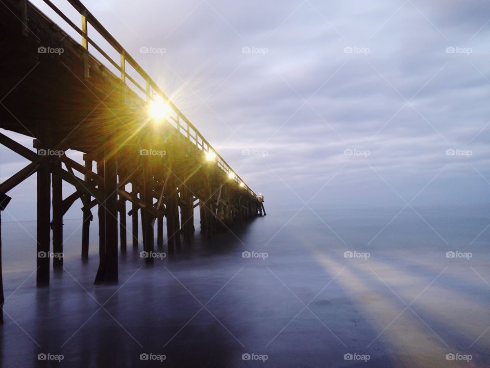 Pier long exposure