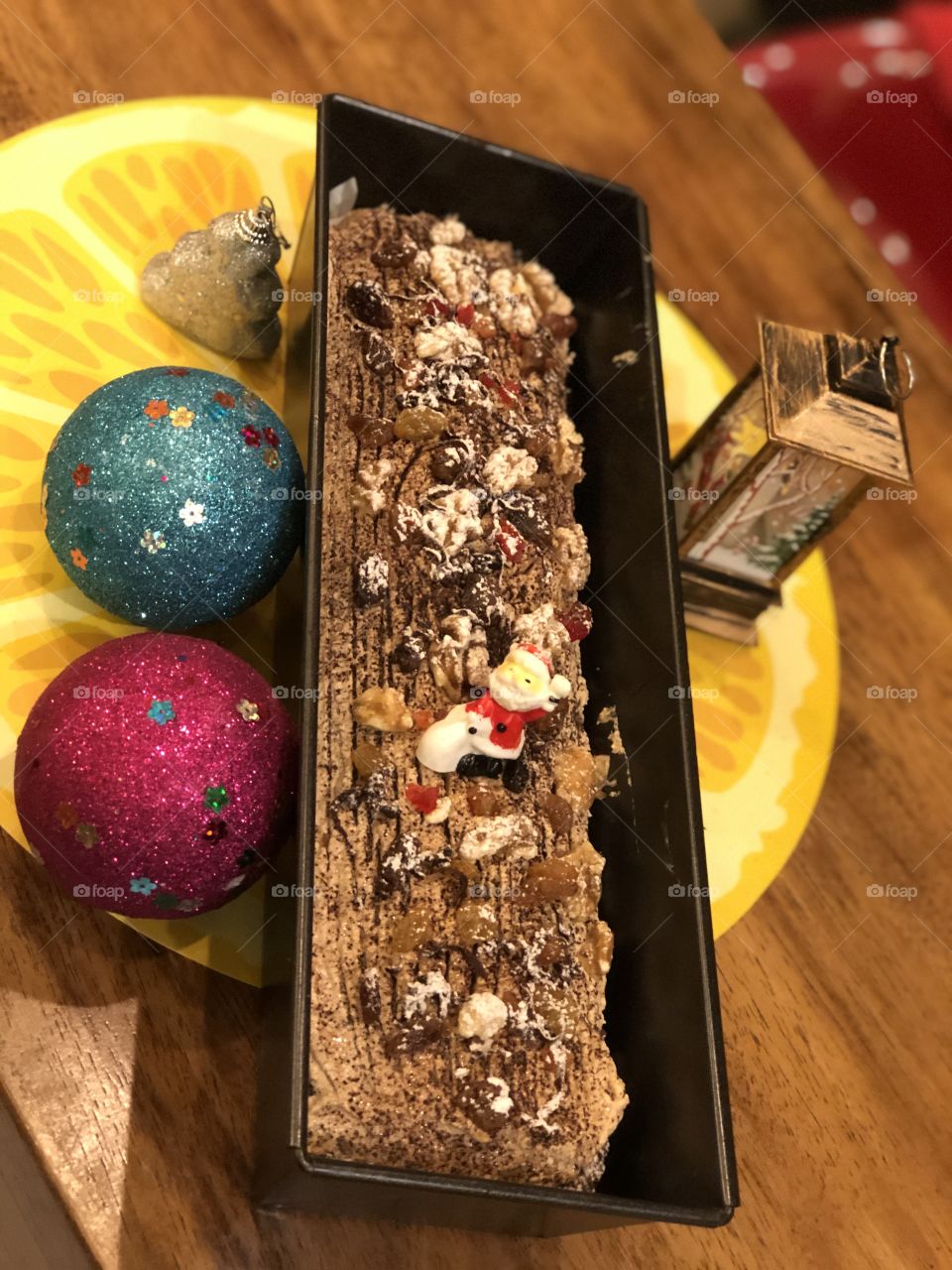Christmas log cake 🍰
