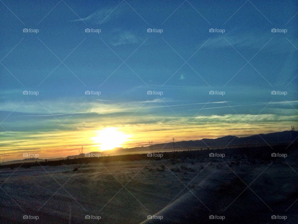 Leaving Mammoth Mountain