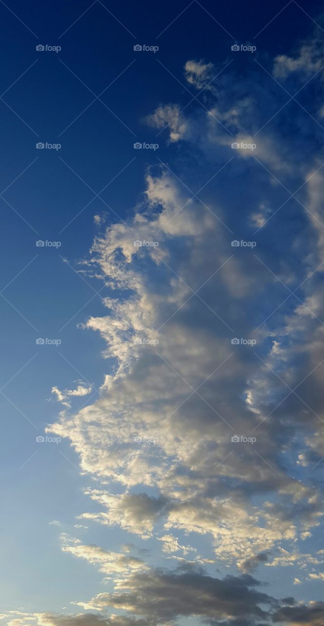 clouds in the sky