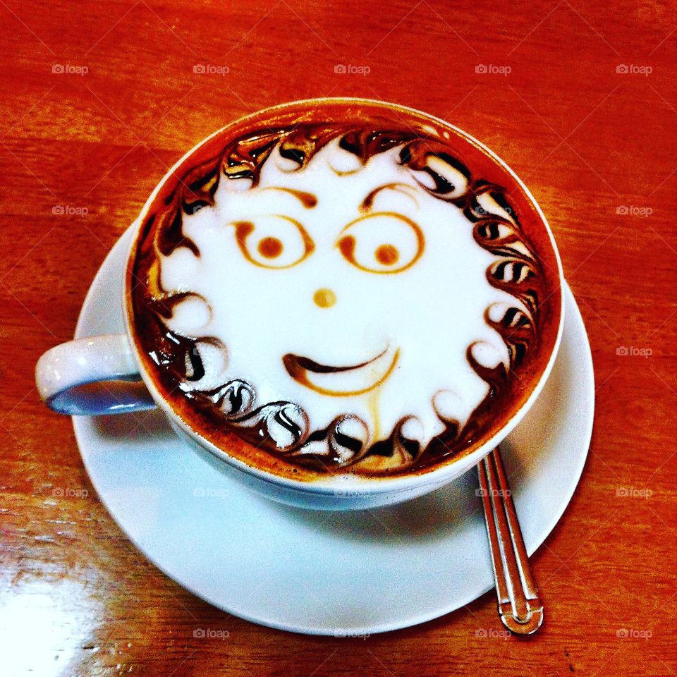 Coffee art 