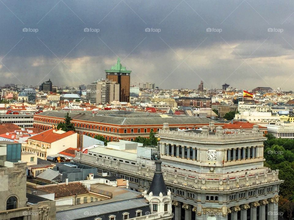 View over Madrid 