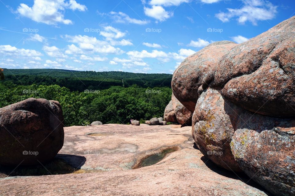 Scenic landscape view