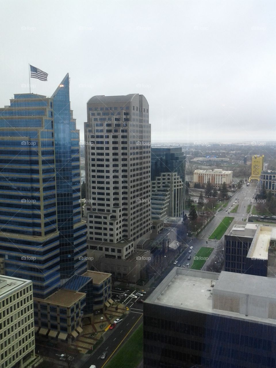 Capitol Street, downtown Sacramento California