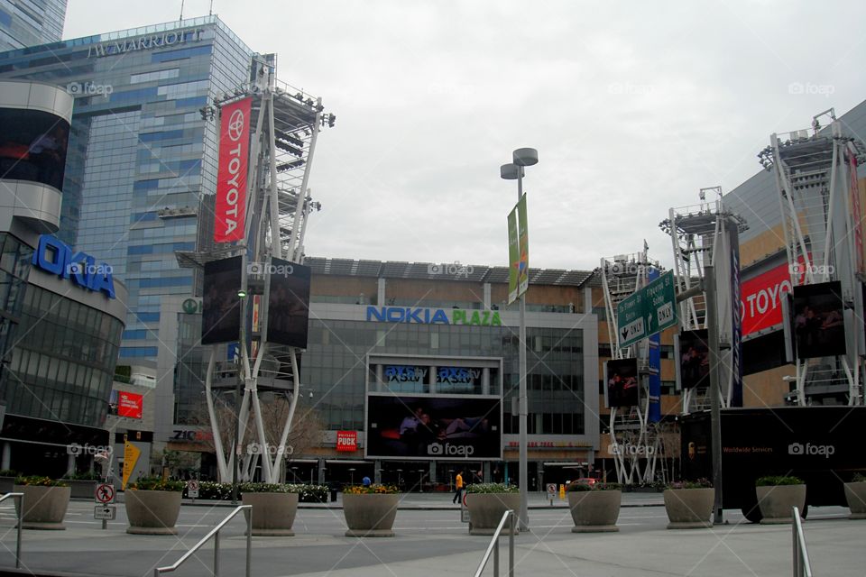 nokia plaza in Los Angeles