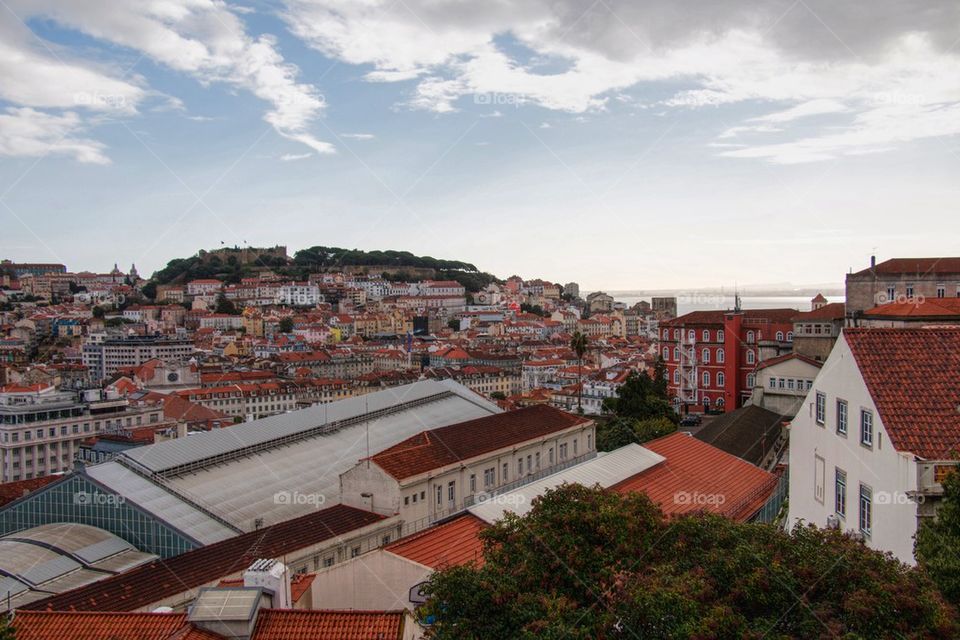 Lisbon skyline 