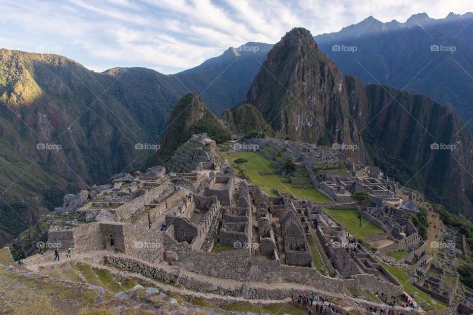 View of Machu Picchu 