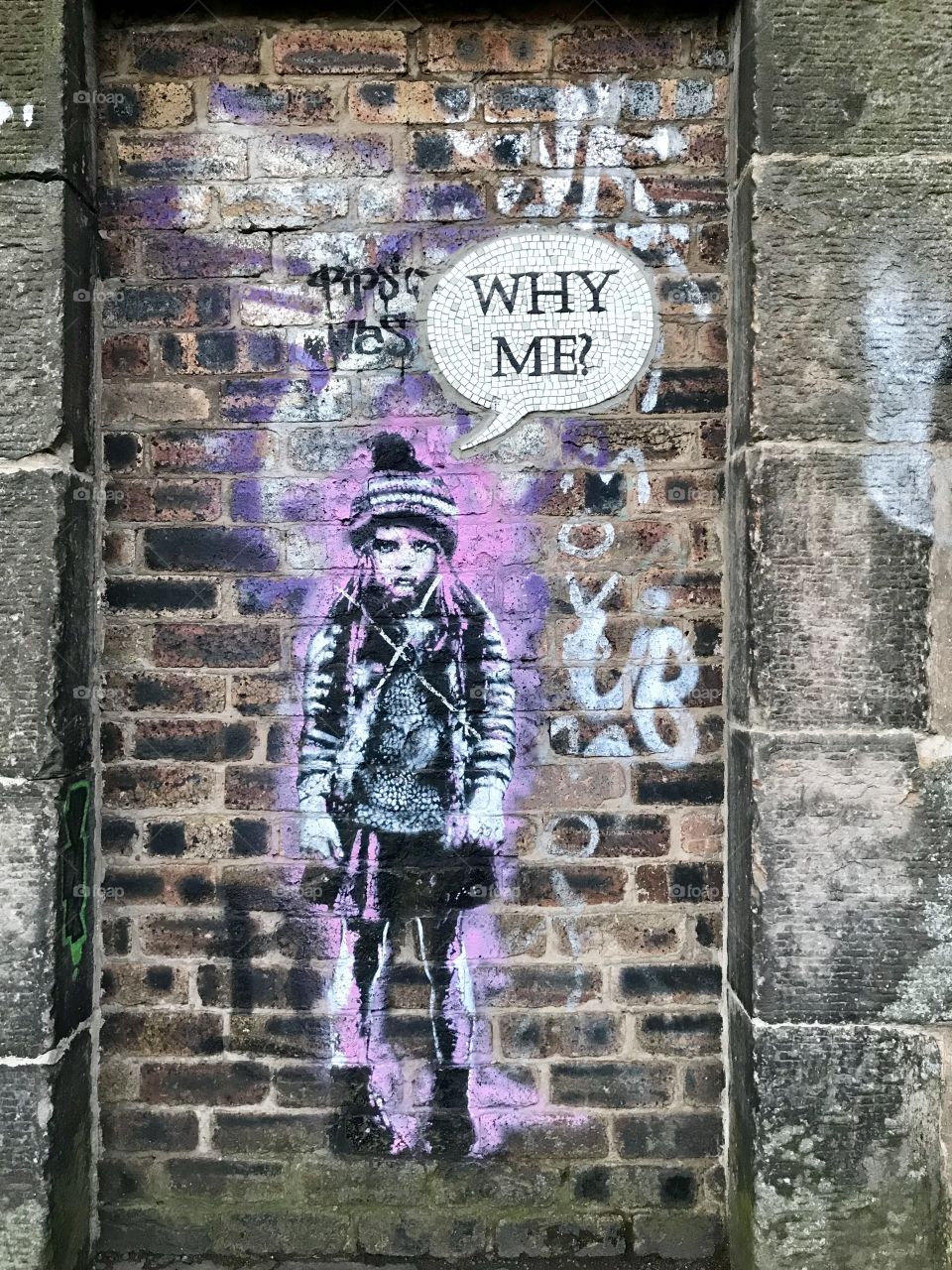 Fantastic street art in Edinburgh, Scotland