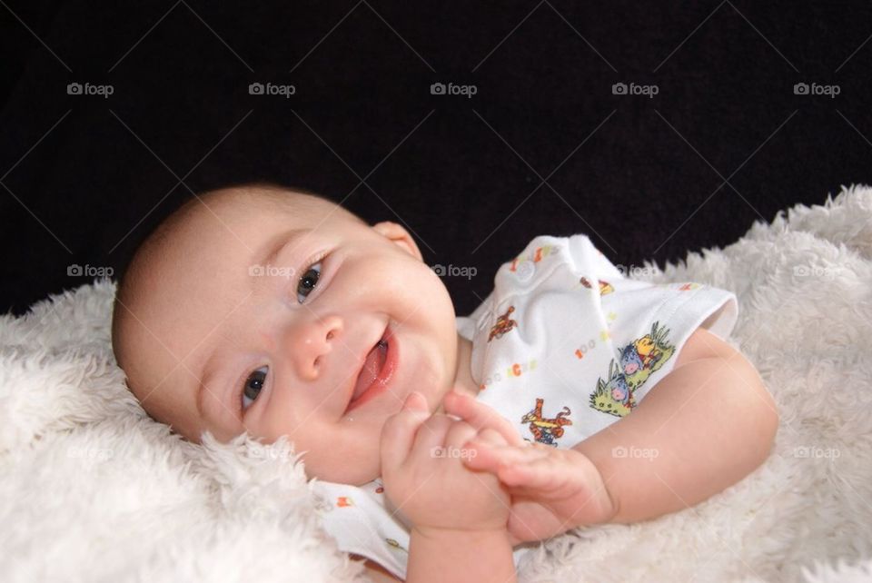 Smiling baby