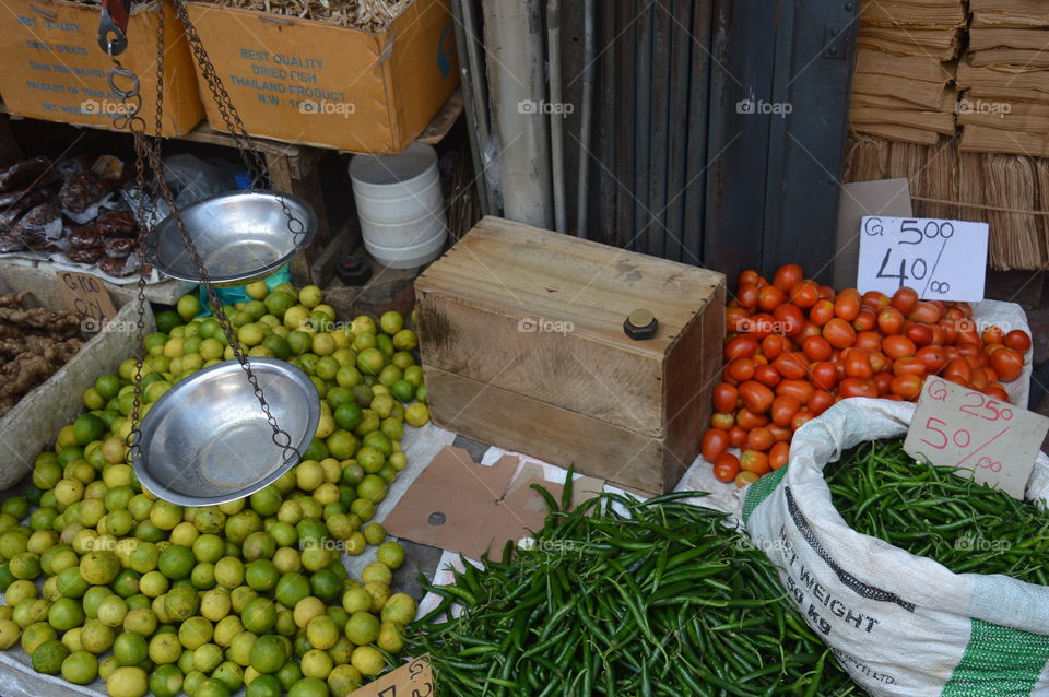 Fruit and vegetables