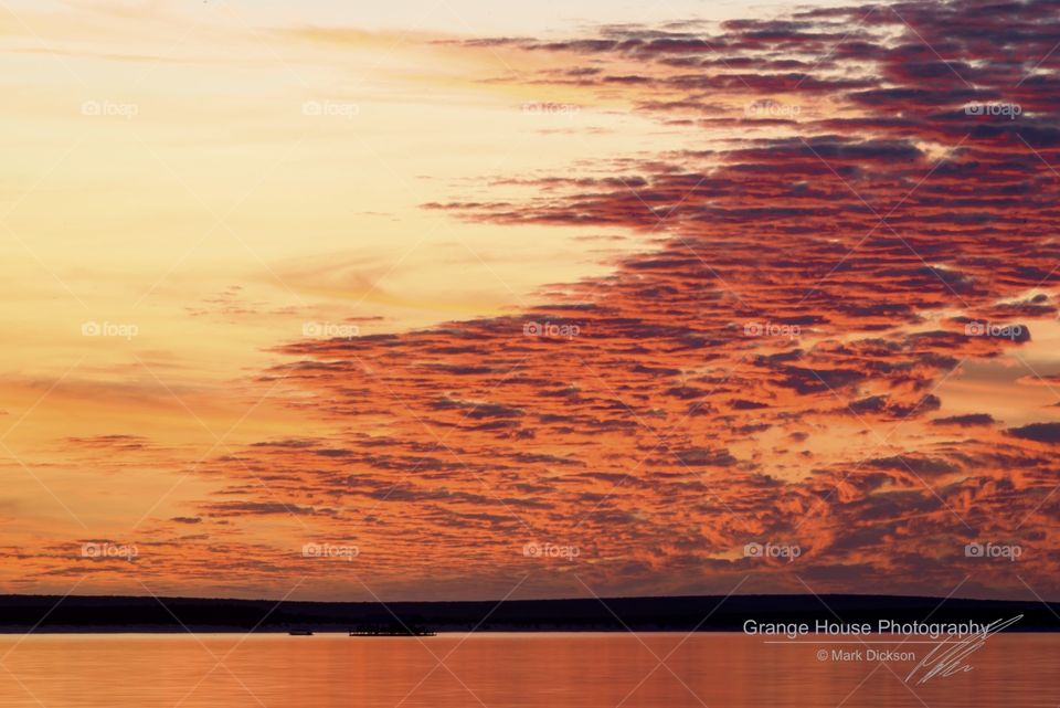 Sunset, Dawn, Water, Nature, Sun