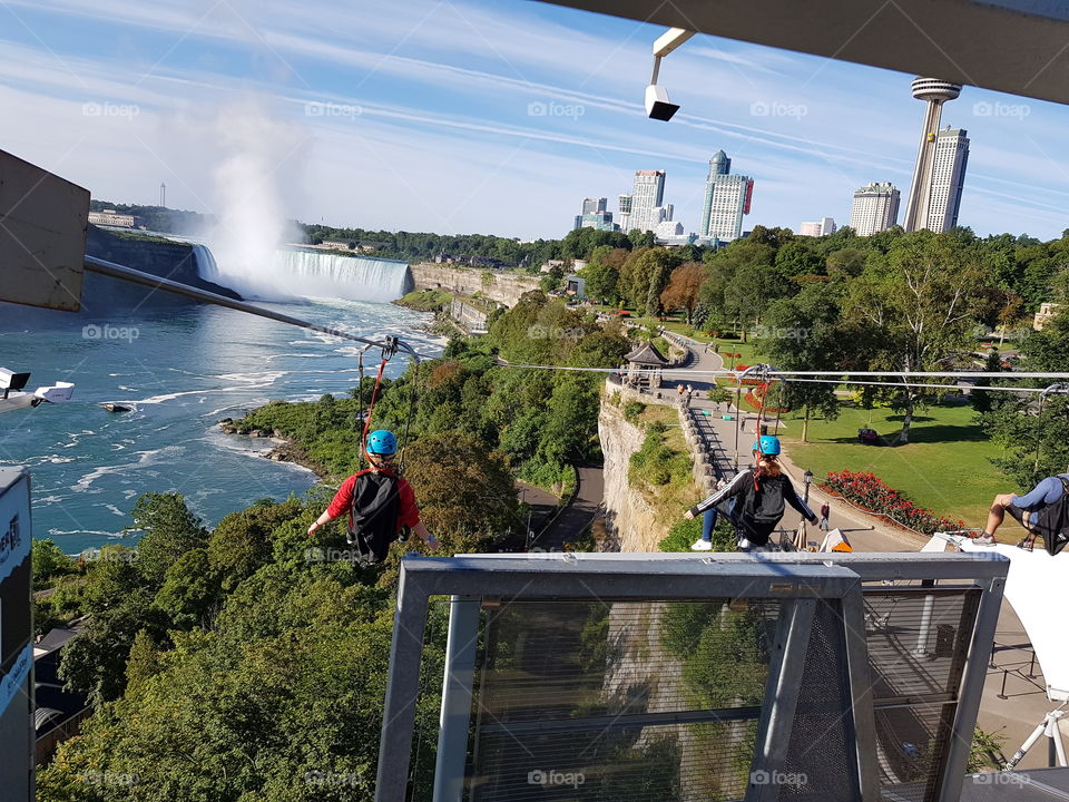 Zipline, Niagara falls